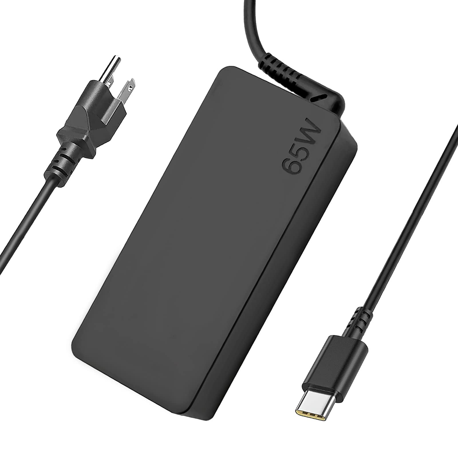 Cargador Dzytnsy Usb-c De 65 W Y 45 W Ac De Repuesto Para Lenovo Thinkpad T480 T490 T580