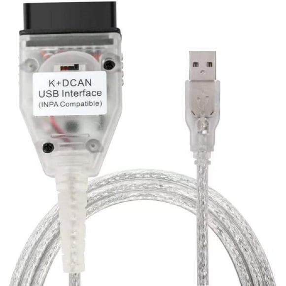 Escáner de diagnóstico Taotao K+CAN Cable para BMW con interruptor