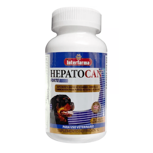 Hepatocan Forte Interfarma 60 comprimidos masticables