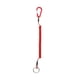 thumbnail image 3 of Cordones De Pesca Retráctiles Seguros En Espiral Para Aparejos De Escalada En Bicicleta Rojo, 3 of 4