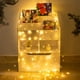 thumbnail image 3 of Guirnalda de luces LED AWQ 200 para árbol de Navidad, 2 x 3 m, color blanco cálido, 3 of 6