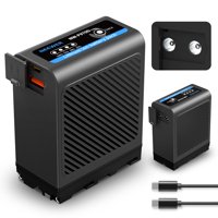 Batería De Repuesto Neewer Np-F970 10500Mah Con Puertos Usb C Y Dc