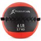 thumbnail image 1 of Balón medicinal ProsourceFit suave de 2.7 kg, codificado por color, de 14 pulgadas, 1 of 8