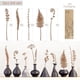 thumbnail image 1 of Estacas Decorativas Jardín Set 5 Metal Helecho 36cm, 1 of 3