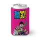 thumbnail image 1 of Jóvenes Titanes en Acción Funda enfriadora de latas, aislante de bebidas para mantener frías o calientes, funda térmica plegable para latas, portabebidas reutilizable, 1 of 6