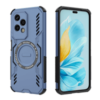 Funda Foxdock Para Honor 200 Lite , Magnética, Resistente A Golpes, Con Soporte, Unisex, Carga Inalámbrica