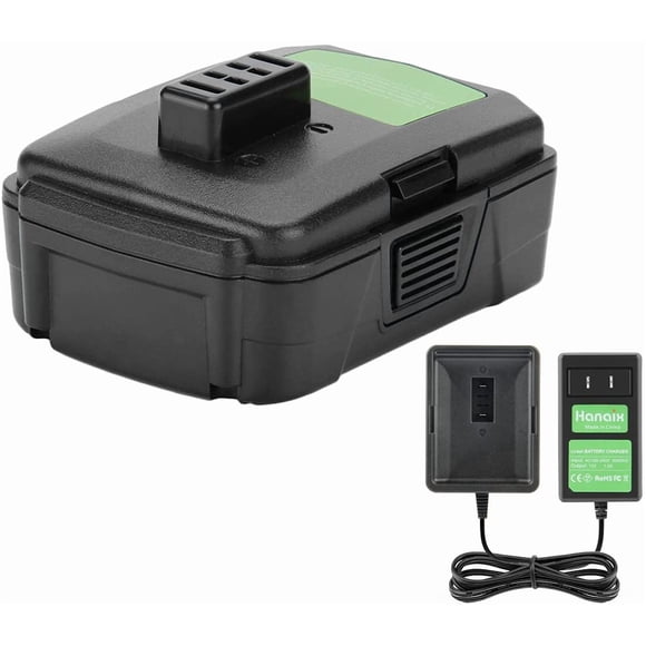 Cargador de Batería Hanaix 12V 3Ah para Ryobi CB120L CB121L
