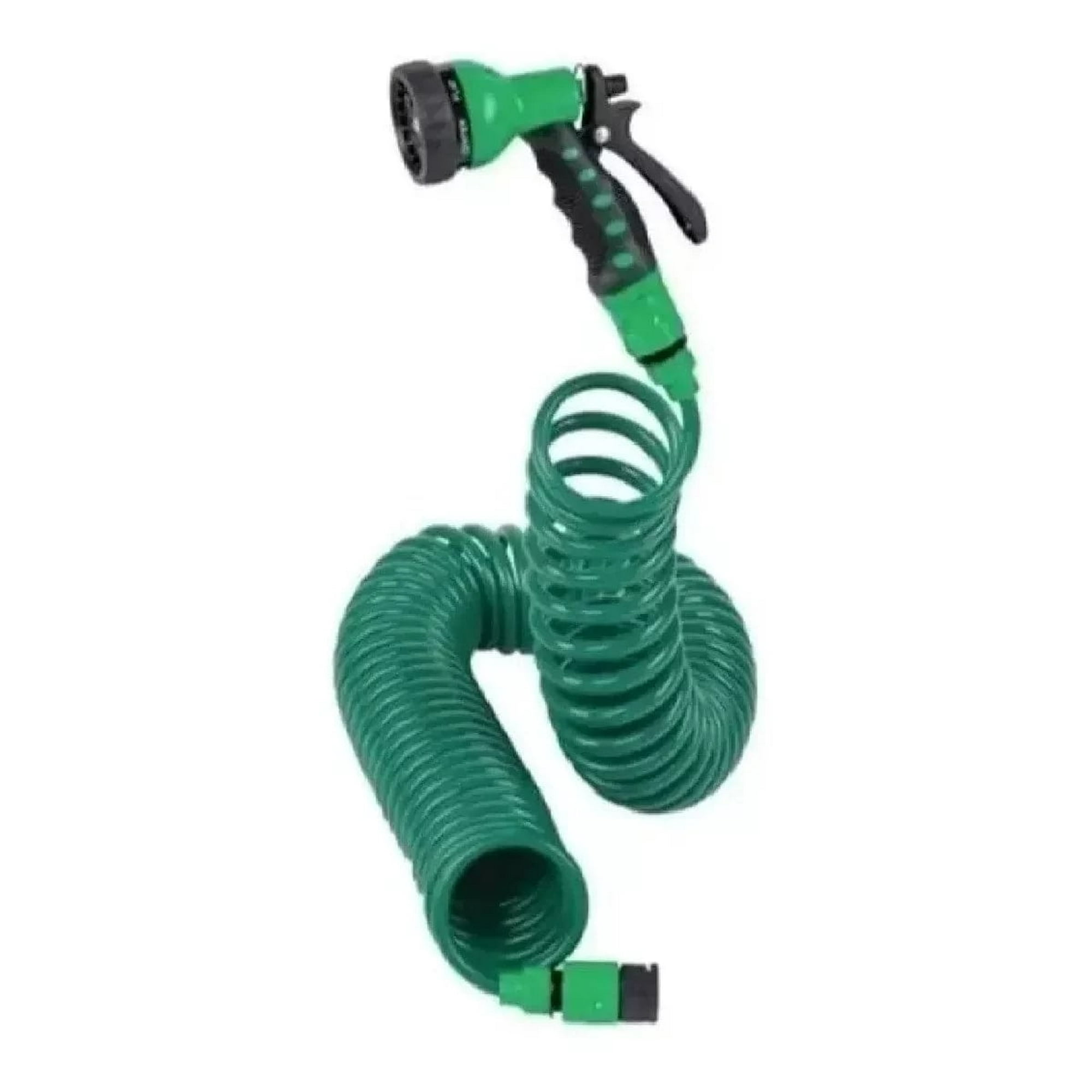 Genérico - Manguera 15mts Espiral Expandible Casa Con Rociador