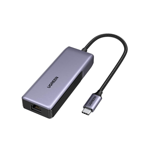 Adaptador UGREEN USB C a Ethernet 5Gb Aluminio RJ45