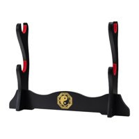 Magideal - Soporte, Estante De Exhibición Para Samurái, Estudio, Sala De Estar O Salón De Té Decorativo, Soporte Para De Escritorio De Estilo Chino 2 Capas