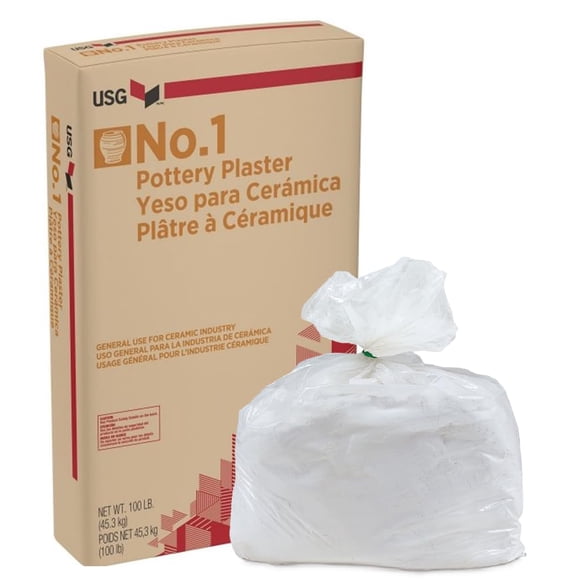 Yeso para cerámica USG N.º 1 4,5 kg para trabajo de detalle fino