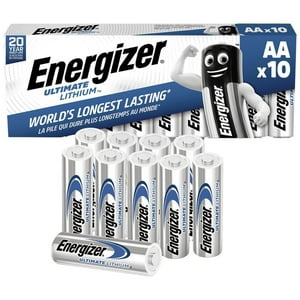 Energizer - Batería Ultimate Lithium Aa 1 5 V (Paquete De 10)