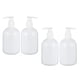 thumbnail image 4 of 4pcs 350ml Champú Vacío Acondicionador Bomba Botella Dispensador Contenedor Bomba Blanca, 4 of 5
