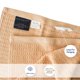 thumbnail image 4 of Toalla CRAFTSWORTH 38x66 cm Algodón Beige Pack de 6, 4 of 6