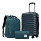 thumbnail image 1 of Set de maletas Coolife de 20" con ruedas giratorias y mochila, 1 of 9
