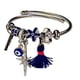 thumbnail image 1 of Pulsera Acero Estrella Plateado, 1 of 3
