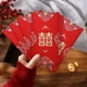 thumbnail image 3 of 6pcs/pack, Joyful Weeding Blessing Chinese Red Packet, Traditional Chinese Wedding Red Envelopes, Lucky Money, Hong Bao, New Creative Red Packet, 3 of 4