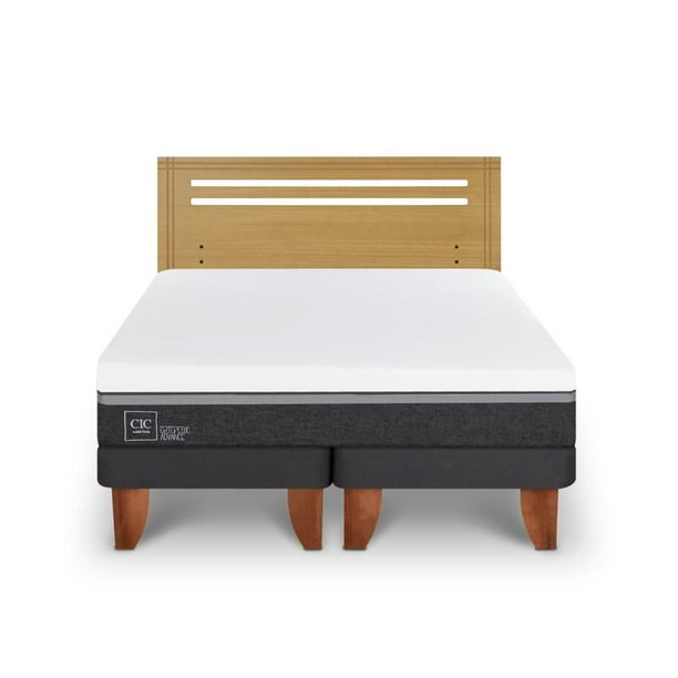 Cama Europea Europea Ortopedic Advance 2P Bd Respaldo Munich 2 Plaza Base Dividida
