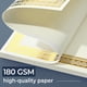 thumbnail image 3 of Papel para certificados SUNEE 50 hojas 22 x 28 cm con borde dorado, 3 of 7