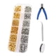 thumbnail image 4 of de de crimpado para hacer joyas Tubo de crimpado de perlas Hallazgos Suministros Alicates de crimpado de Colores para , 12 rejillas, 4 of 4