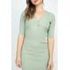 thumbnail image 2 of Vestido de Punto con Nudo Torcido, 2 of 5