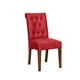 thumbnail image 2 of Silla Oviedo Cuero Kentucky Rojo, 2 of 2
