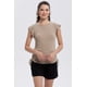 thumbnail image 1 of Polera Mujer Manga Vuelos Beige, 1 of 4
