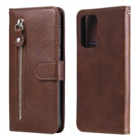 Gangxun - Funda Con Cremallera Para Samsung Galaxy A52 5G, Carcasa Cartera De Cuero Pu Con Soporte Y Tarjetero