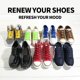 thumbnail image 4 of Cordones planos VSUDO para zapatos, color azul real, 137 cm, para zapatillas (2 pares), 4 of 6