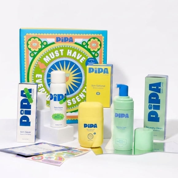 Set Infantil Pipa – Limpiador, Protector Solar SPF 30 y Spray