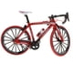 thumbnail image 2 of 1:10 Escala Aleación Diecast Bicicleta Modelo Artesanía Bicicleta Juguete Red2, 2 of 2