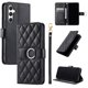 thumbnail image 5 of Funda Acolchada con Anilla y Correa para Samsung Galaxy S24 Plus Slots para Tarjetas Negro, 5 of 5