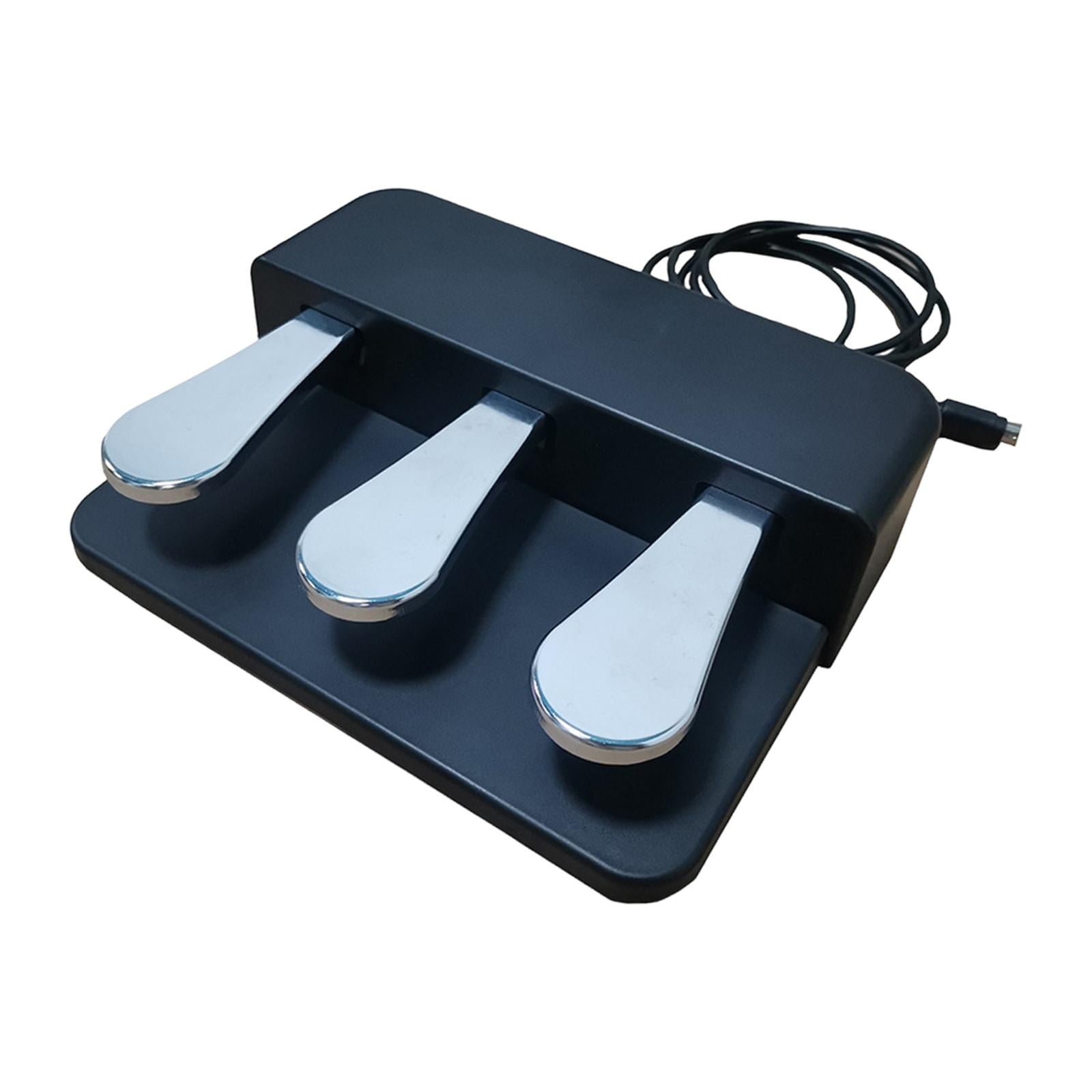 Bothyi - Pedalera De Sustain Suave De 3 Pedales Para Pianos Y Teclados Digitales