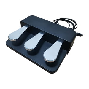 Bothyi - Pedalera De Sustain Suave De 3 Pedales Para Pianos Y Teclados Digitales