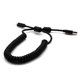 thumbnail image 3 of Cable espiral Digirig USBACSHIELD USB-A a USB-C 3 A, 3 of 3