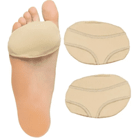Genérico - Almohadillas Para Metatarso Dedos De Los Pies 2 Pares Color Beige Tamaño De La Plantilla Estandar