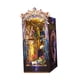 thumbnail image 1 of Estantería con inserción decorativa, sujetalibros, exhibición de artesanías, rompecabezas de madera 3D (fácil de montar) para niños y niñas, regalos, 1 of 5
