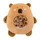 thumbnail image 2 of Cartoon De Animales De Peluche De Capybara Con Muñeca De Muñeca Pequeña Muñeca Capybara Para Niños Marrones, 2 of 5