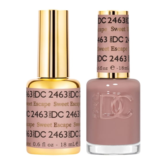 Set de esmaltes de uñas DND DC Sheer Collection Sweet Escape 15 ml
