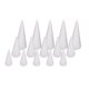 thumbnail image 1 of Conos De Espuma Para Manualidades, 15 Uds., Conos De Poliestireno Blanco Para Bodas, Festivales, Artes DIY, 1 of 5