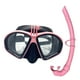 thumbnail image 1 of Conjunto De Snorkel Antiniebla, Equipos De Natación Para Natación, Apnea, Snorkel, Rosa Y Negro, 1 of 3