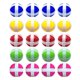 thumbnail image 4 of 20 Pelotas De Golf Adhesivas Portátiles Para Fiestas, Para Adolescentes, Versátiles, Estilo B, 4 of 5