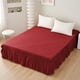 thumbnail image 1 of Faldón Super King Para Cama Con Elastico 200x200cm Burdeo, 1 of 3
