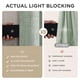 thumbnail image 5 of Cortinas opacas Joydeco de lino 100% bloqueadoras de luz, 100 x 230 cm, 5 of 9