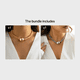 thumbnail image 1 of Gorgeous Big Ball Pendant Necklace - Twisted Chain Detail, 1 of 5