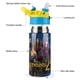 thumbnail image 3 of Descendientes Botella de Agua con Tapa Pop Top de Un Toque, Acero Inoxidable, a Prueba de Fugas, para Deportes, Botella Infantil azul 12 oz, 3 of 6