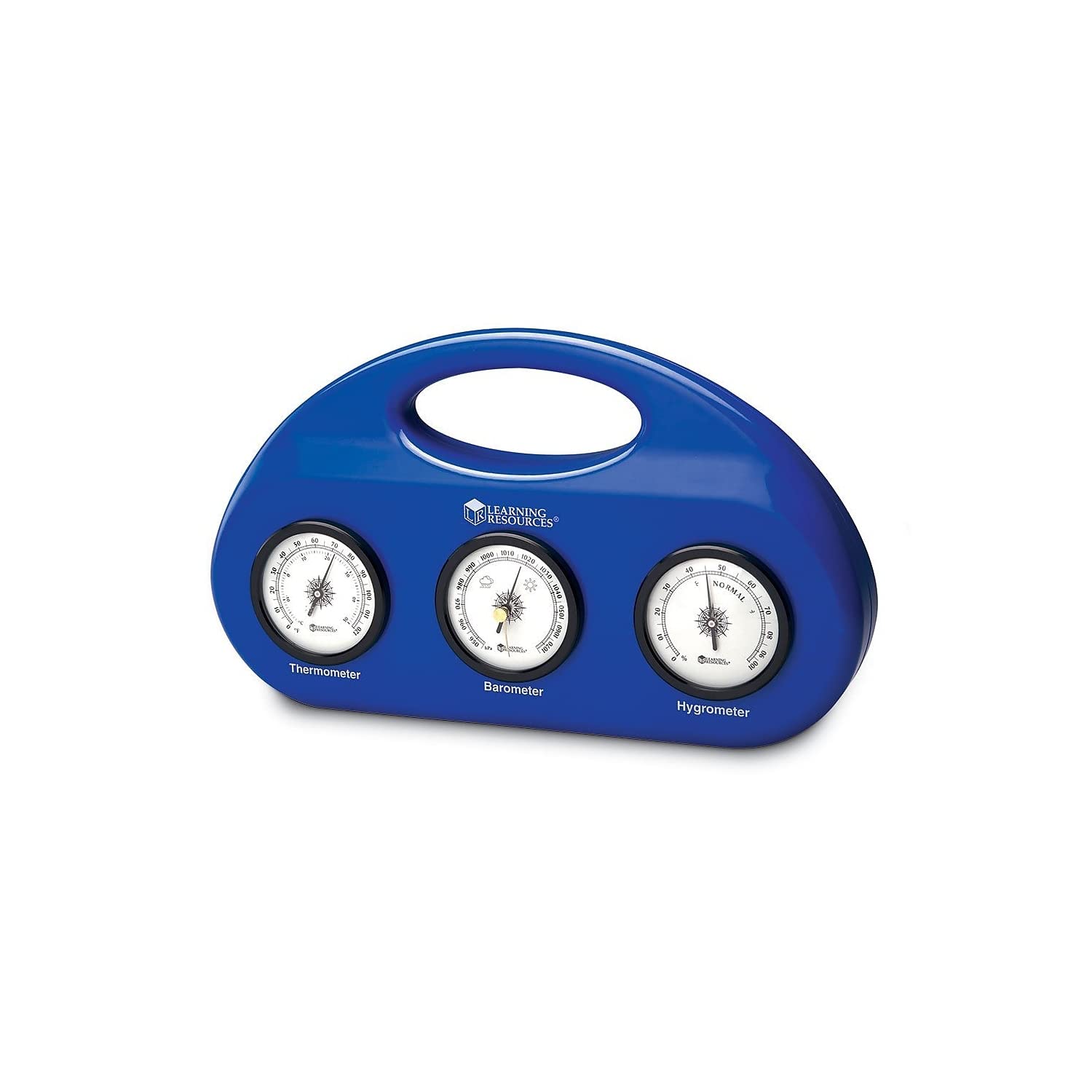 Learning Resources - Kit Weather Center: Recursos De Aprendizaje Con Barómetro, Termómetro E Higrómetro