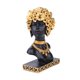 thumbnail image 3 of Estatua De Mujer Africana, Figura De Busto De Se?ora Creativa Para Decoración Del Hogar, Sala De Estar, Estilo C, Negro, 3 of 5