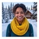 thumbnail image 1 of Bufanda Cuello Estilo Punto Inglés Lana Invierno Abrigado, 1 of 5
