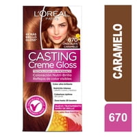 Coloración Cabello Creme Gloss 670 Chocolate Caramelo 1 Un Casting
